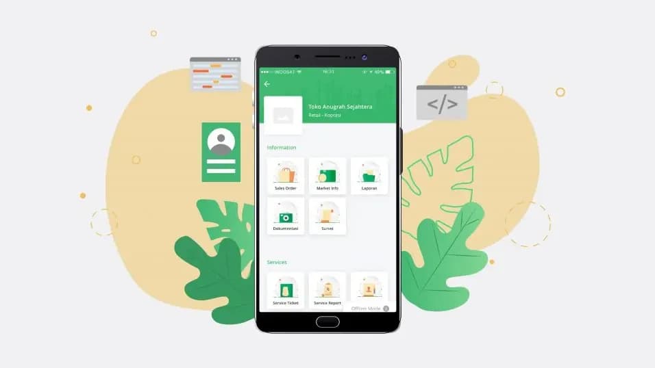 Solusi Aplikasi Seluler untuk Salesman Anda