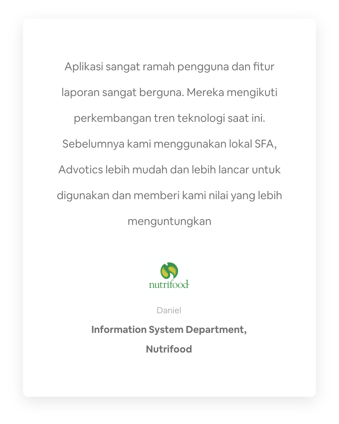 Advotics-review-nutrifood-mobile-id
