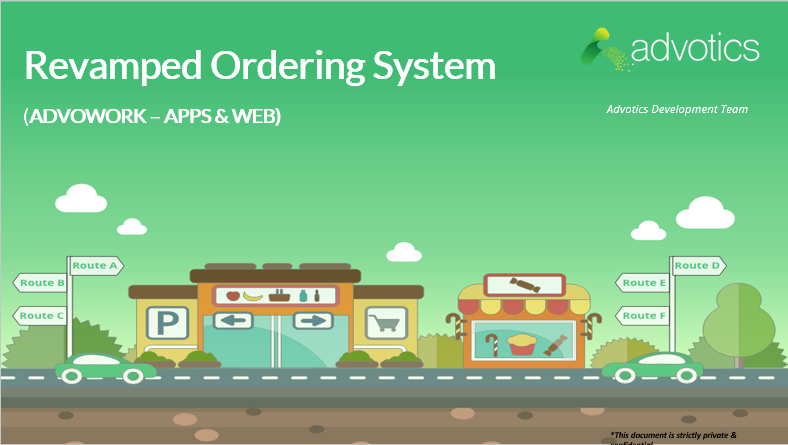 RN revamped ordering system