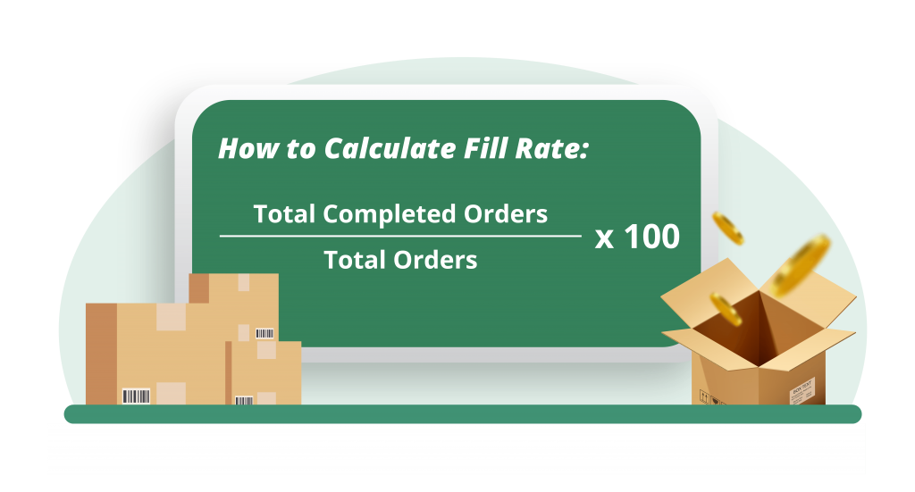 how to calculate fill rate