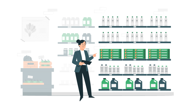 tugas merchandiser - memerika produk yang dipajang
