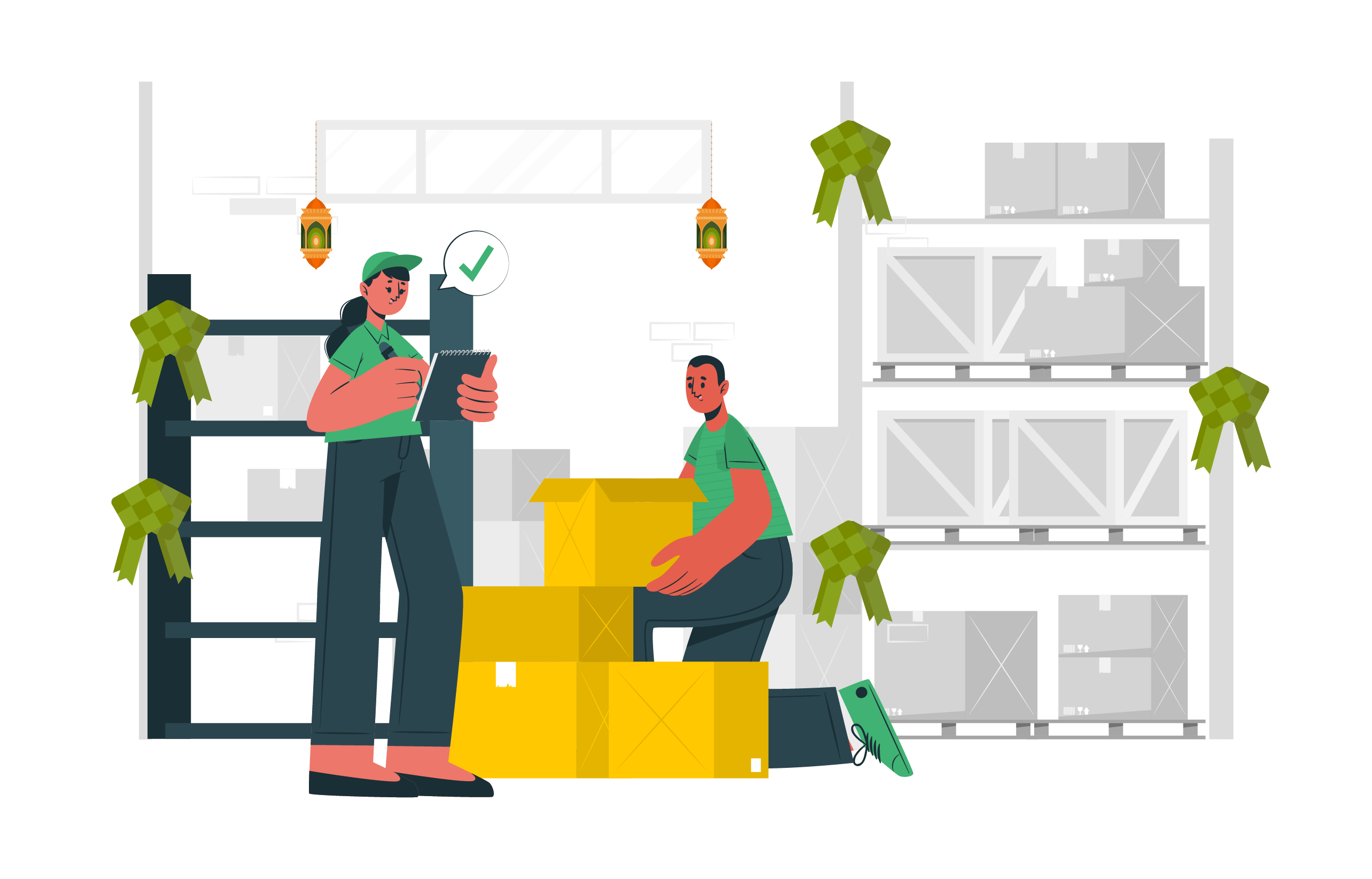 Read more about the article 4 Tips Efektivitas Fulfillment di Hari Raya