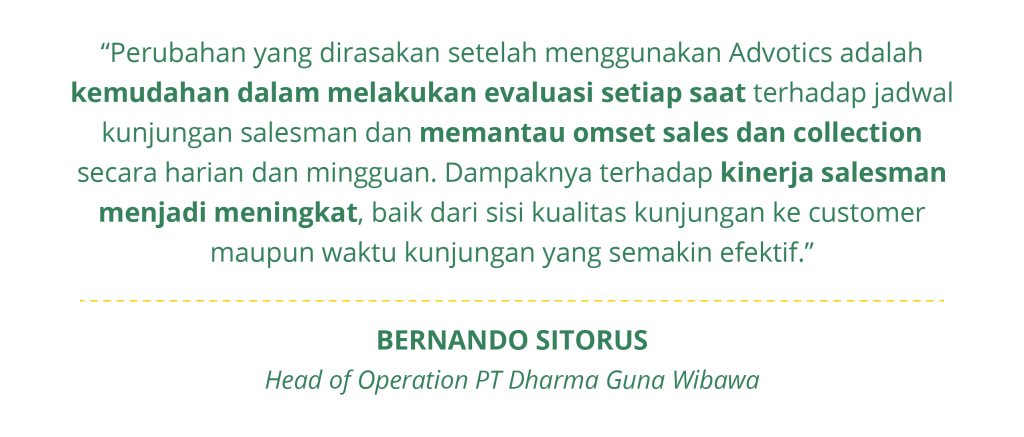 Customer Success Story: Strategi Cerdas PT Dharma Guna Wibawa (DGW) dalam Mengelola Operasional Bisnis dengan Advotics, Omset Meningkat 50%